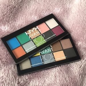 TWO Nyx Eyeshadow Palettes